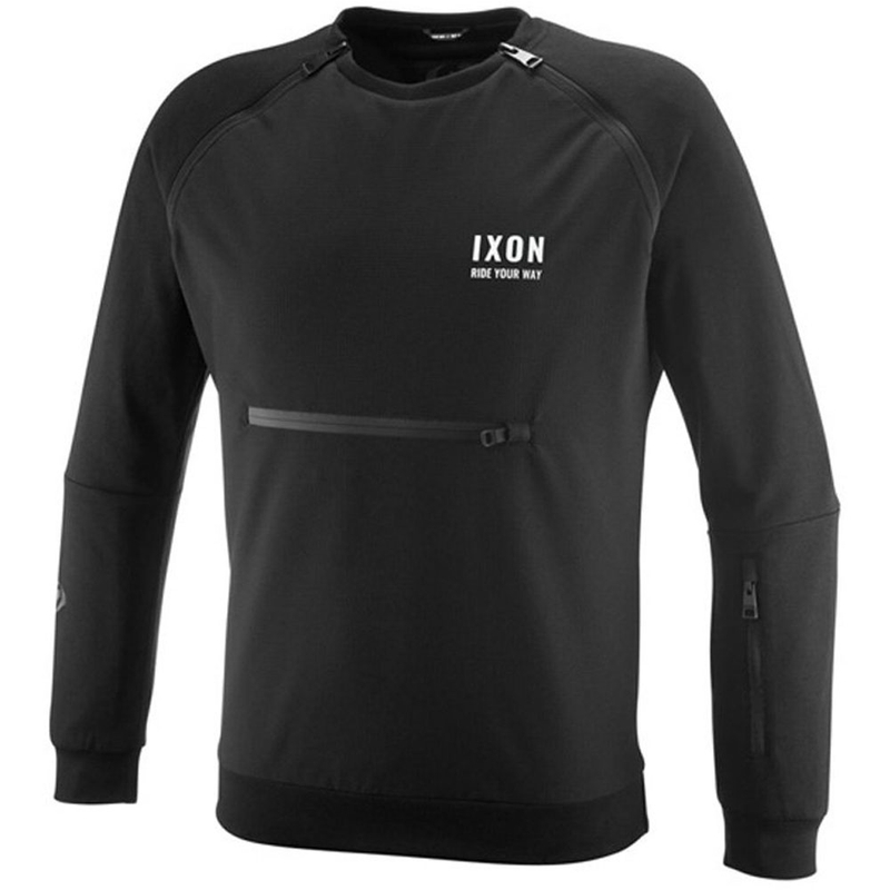 Felpa da motociclista IXON Creed nera