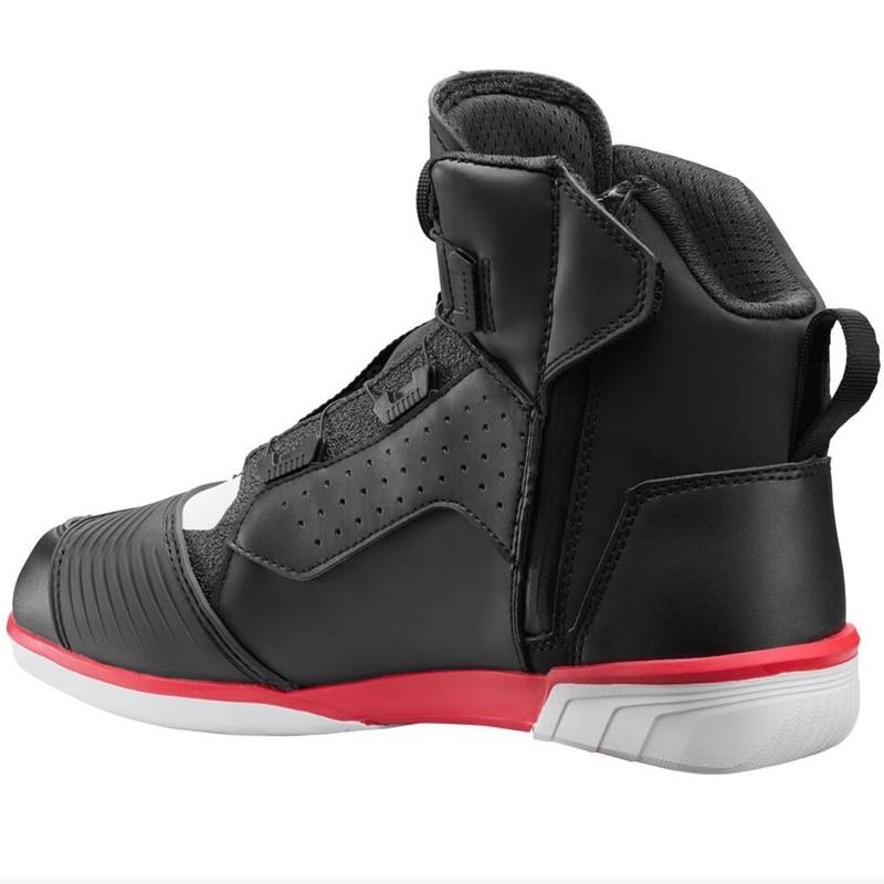 Stivali da moto IXON Vyper WP nero-bianco-rosso