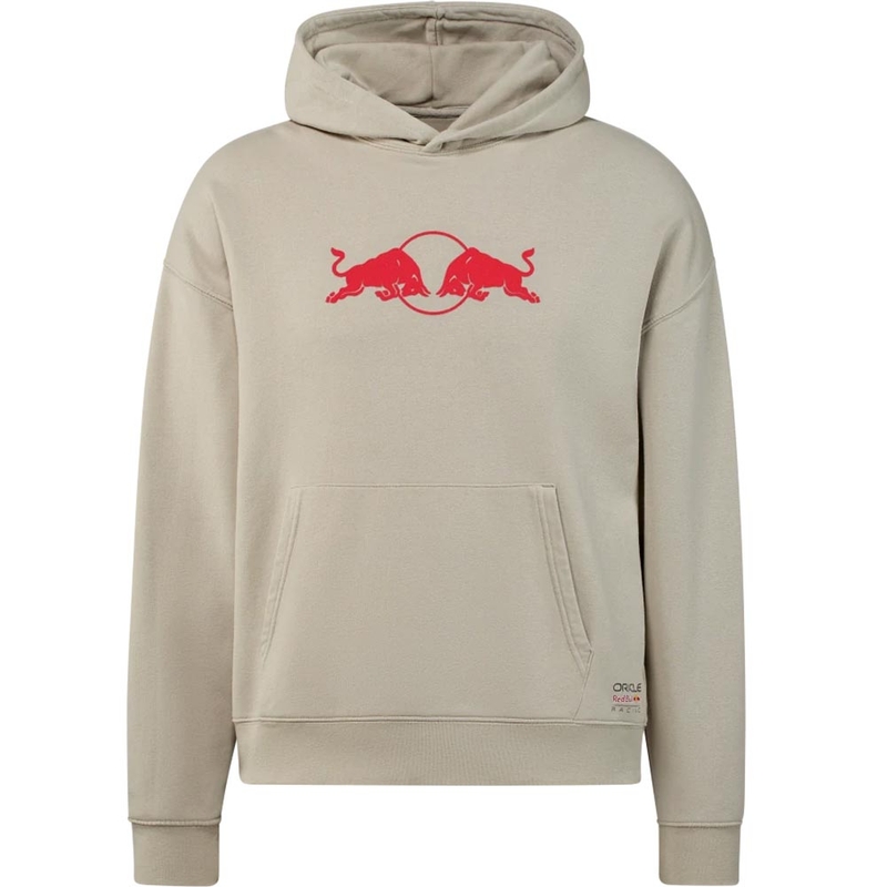 Felpa con cappuccio Oracle Red Bull Racing Spark grigia