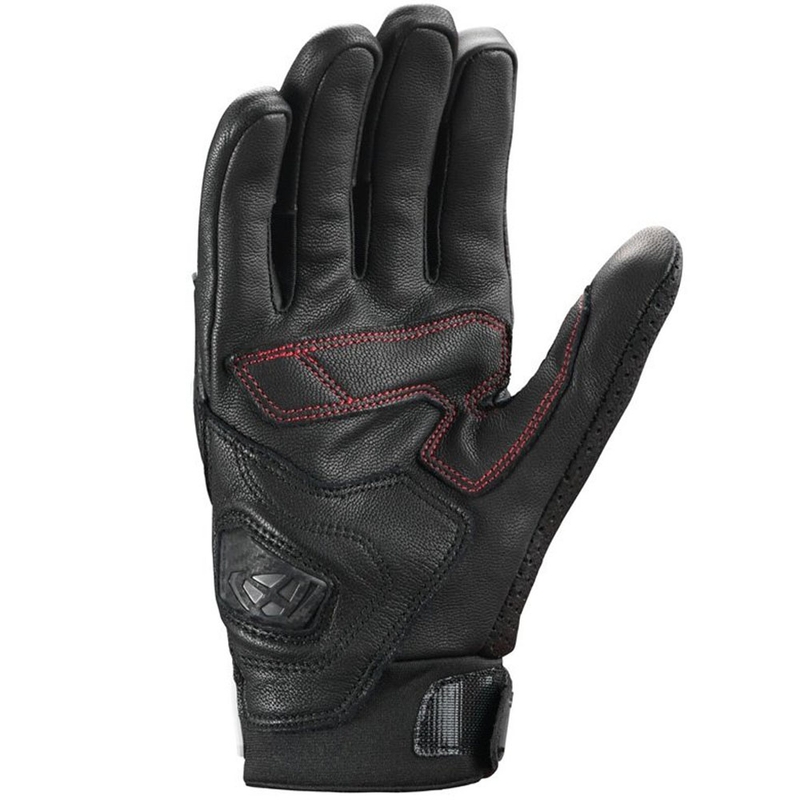 Guanti da moto in pelle IXON Mirage nero-bianco