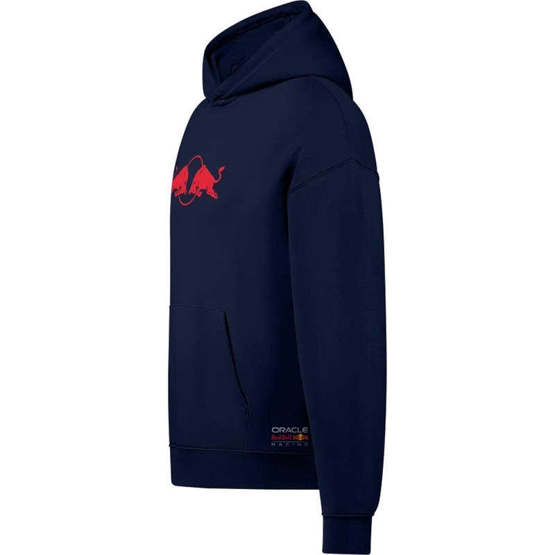 Felpa con cappuccio Oracle Red Bull Racing Spark blu scuro