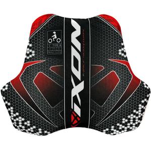 Protezione per il torace IXON IX-RACE nero-bianco-rosso