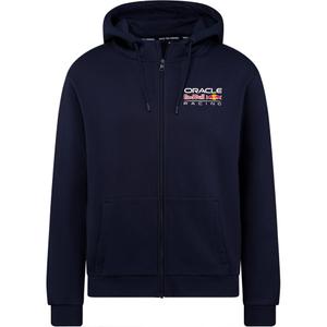 Felpa con zip Oracle Red Bull Racing, blu scuro