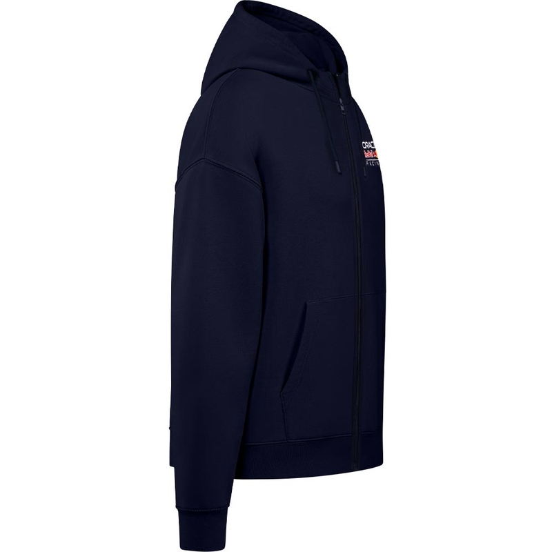 Felpa con zip Oracle Red Bull Racing, blu scuro