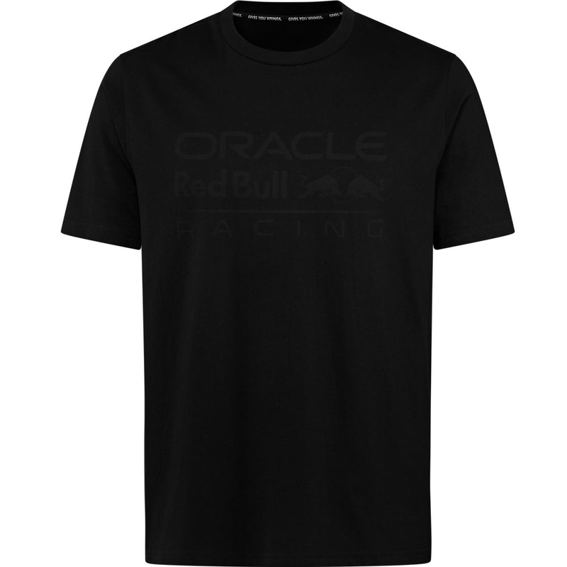 T-shirt nera Oracle Red Bull Racing Tonal