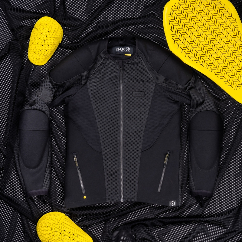 Giacca da moto KNOX Urbane PRO Mk3 nera