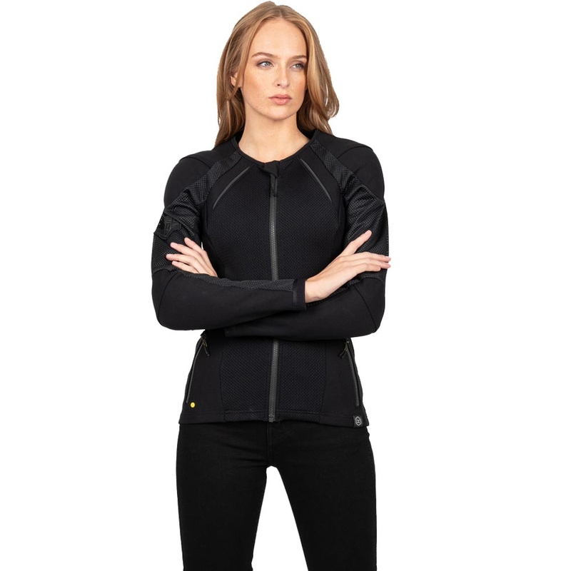Giacca da moto da donna Knox Urbane PRO Mk3 nera