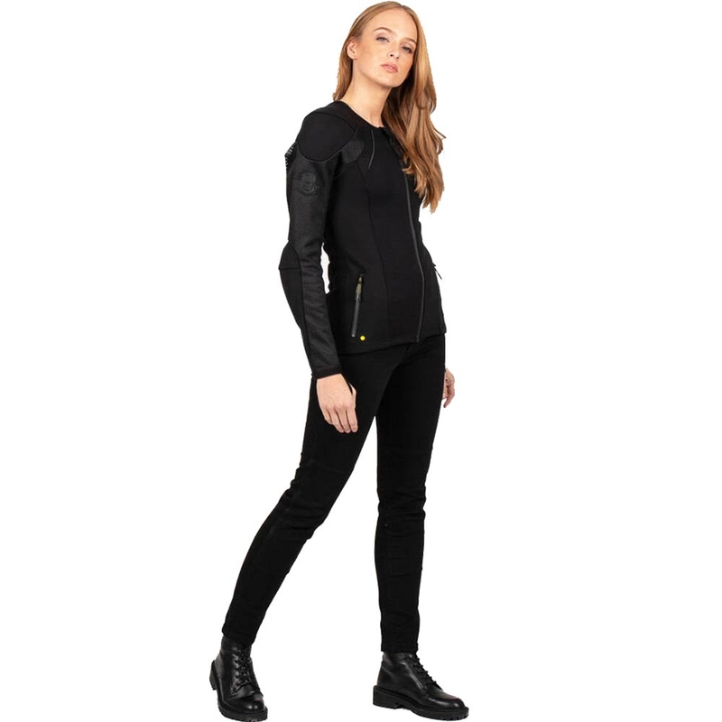 Giacca da moto da donna Knox Urbane PRO Mk3 nera