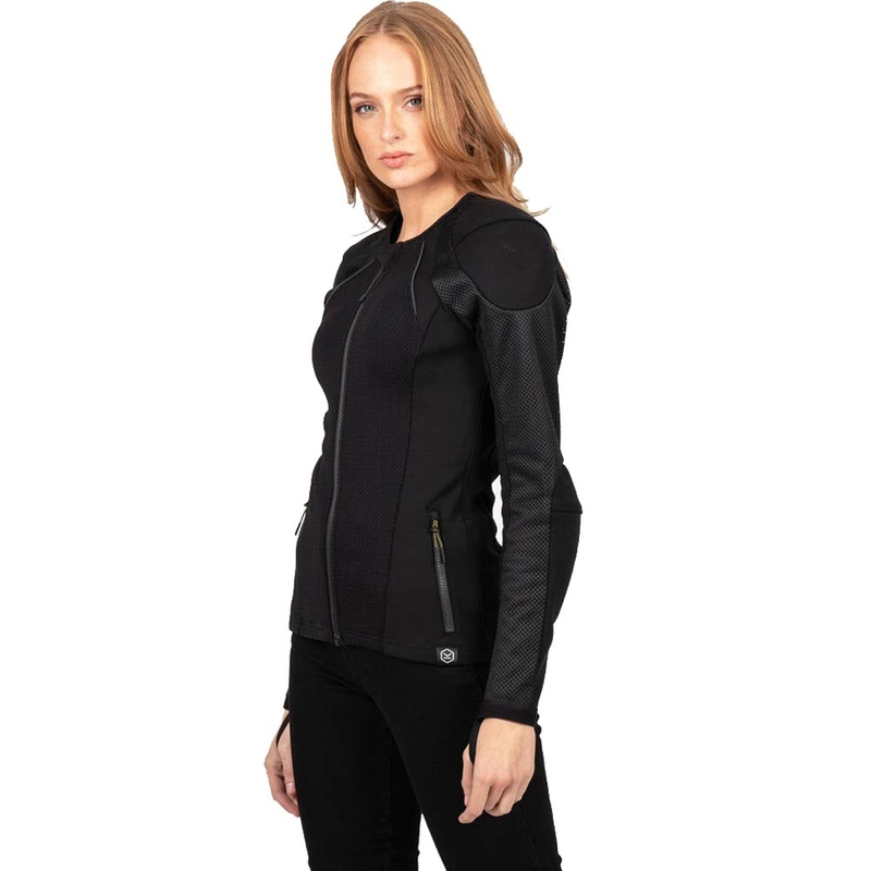 Giacca da moto da donna Knox Urbane PRO Mk3 nera