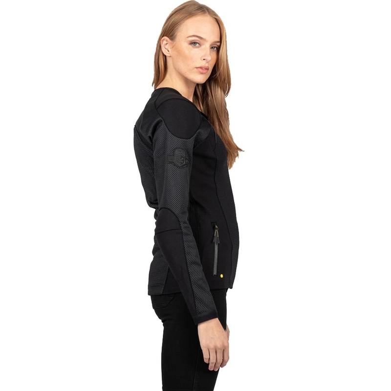 Giacca da moto da donna Knox Urbane PRO Mk3 nera