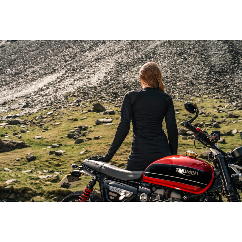 Giacca da moto da donna Knox Urbane PRO Mk3 nera