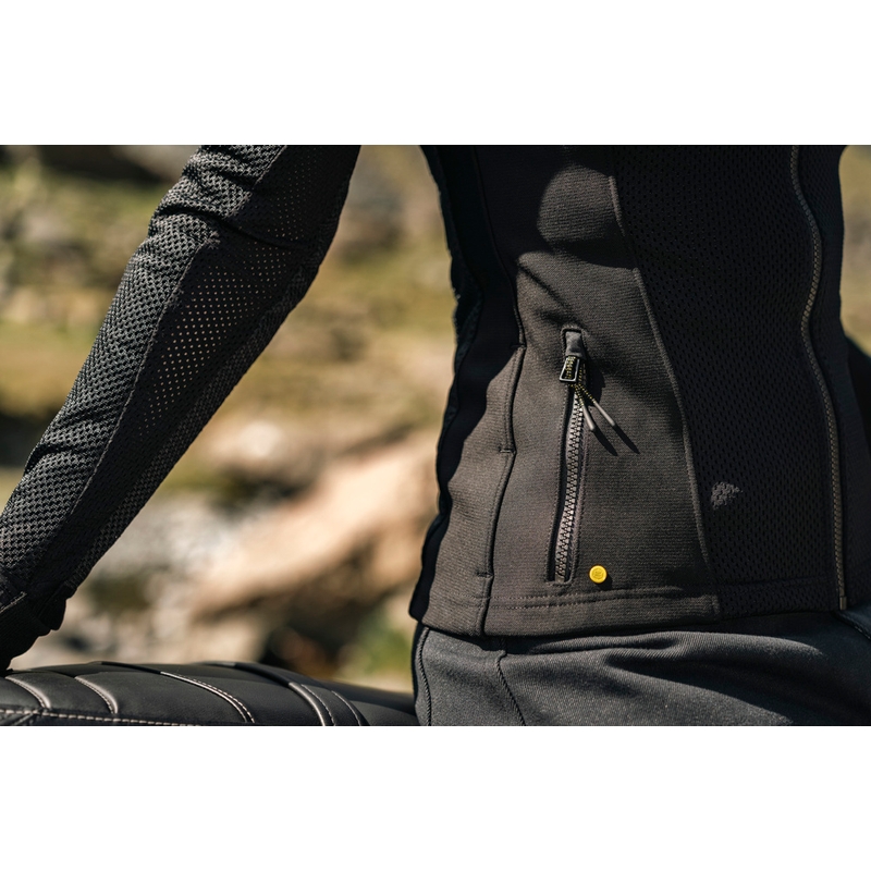 Giacca da moto da donna Knox Urbane PRO Mk3 nera