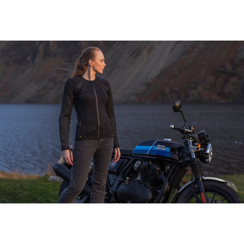Giacca da moto da donna Knox Urbane PRO Mk3 nera