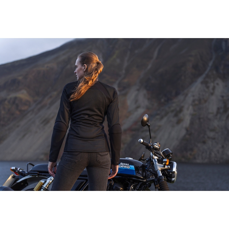 Giacca da moto da donna Knox Urbane PRO Mk3 nera