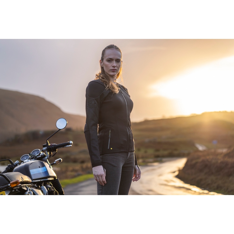 Giacca da moto da donna Knox Urbane PRO Mk3 nera