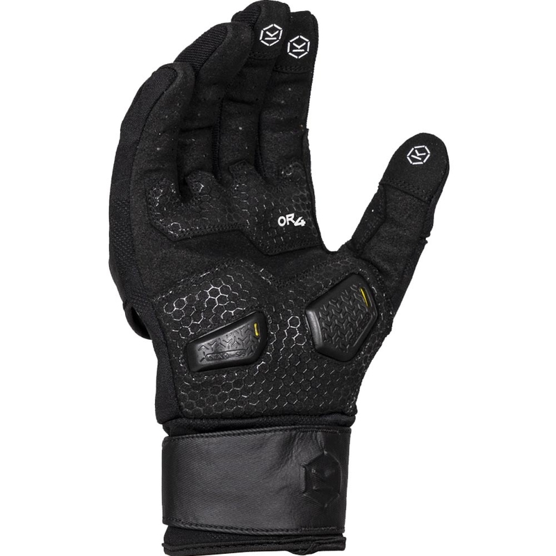 Guanti da moto Knox Orsa Textile OR4 neri