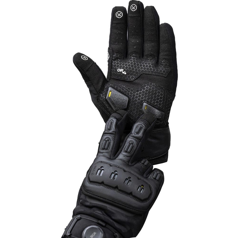 Guanti da moto Knox Orsa Textile OR4 neri