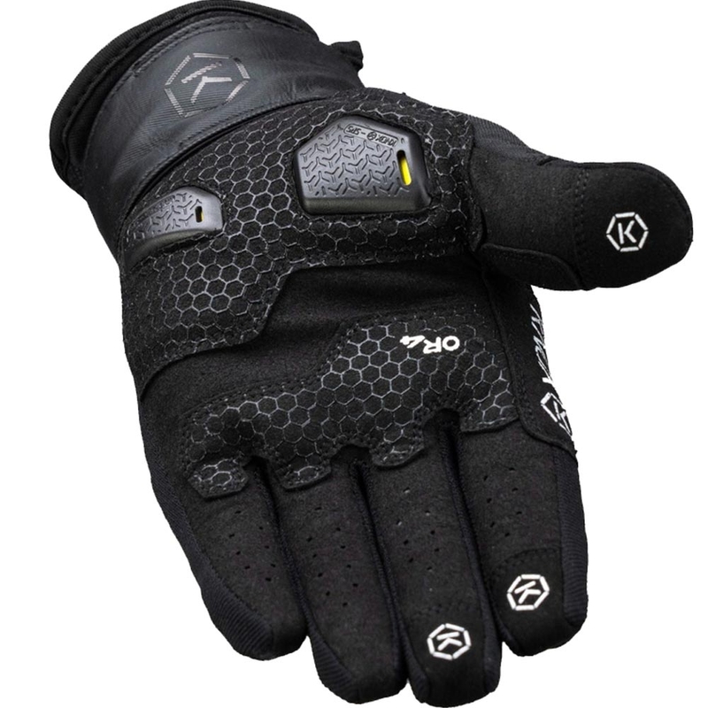 Guanti da moto Knox Orsa Textile OR4 neri