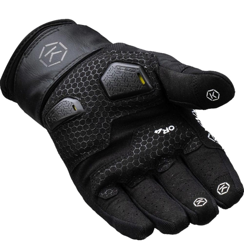 Guanti da moto Knox Orsa Textile OR4 neri