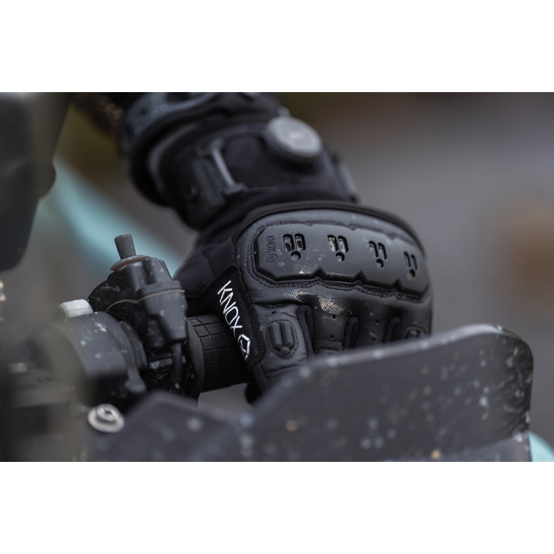 Guanti da moto Knox Orsa Textile OR4 neri