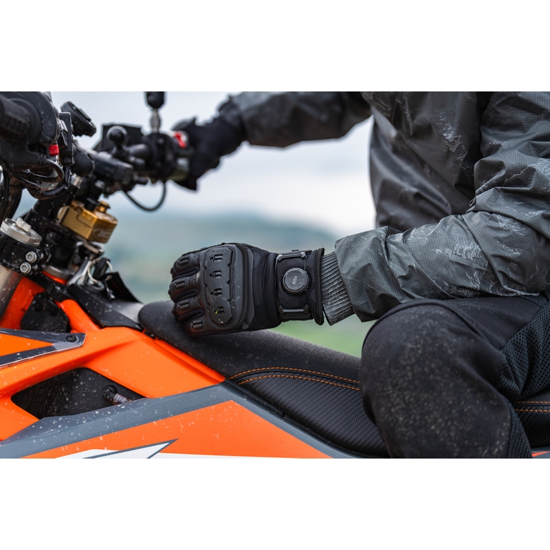 Guanti da moto Knox Orsa Textile OR4 neri