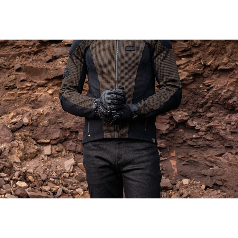 Guanti da moto Knox Orsa Textile OR4 neri