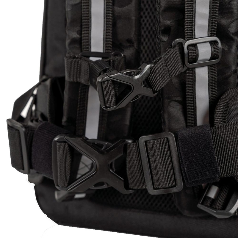 Zaino da moto Knox Eda Every Day Adventure 25 l nero