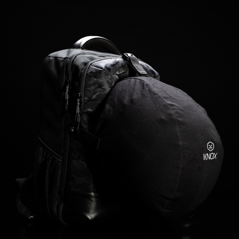 Zaino da moto Knox Eda Every Day Adventure 25 l nero