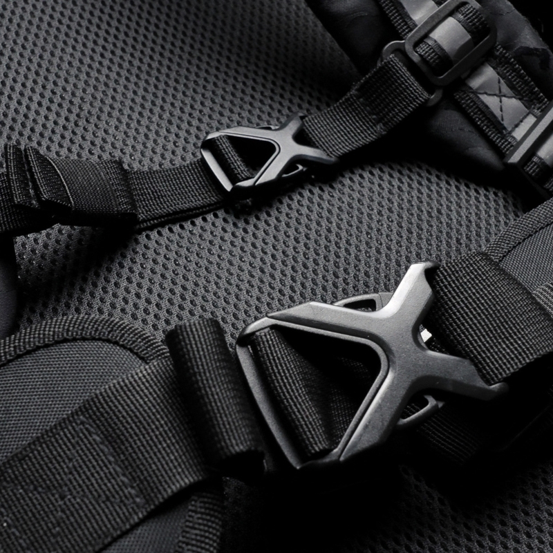 Zaino da moto Knox Eda Every Day Adventure 25 l nero