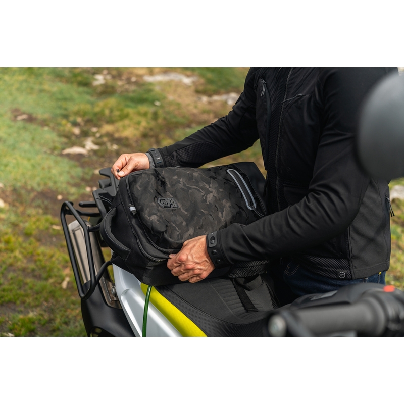 Zaino da moto Knox Eda Every Day Adventure 25 l nero