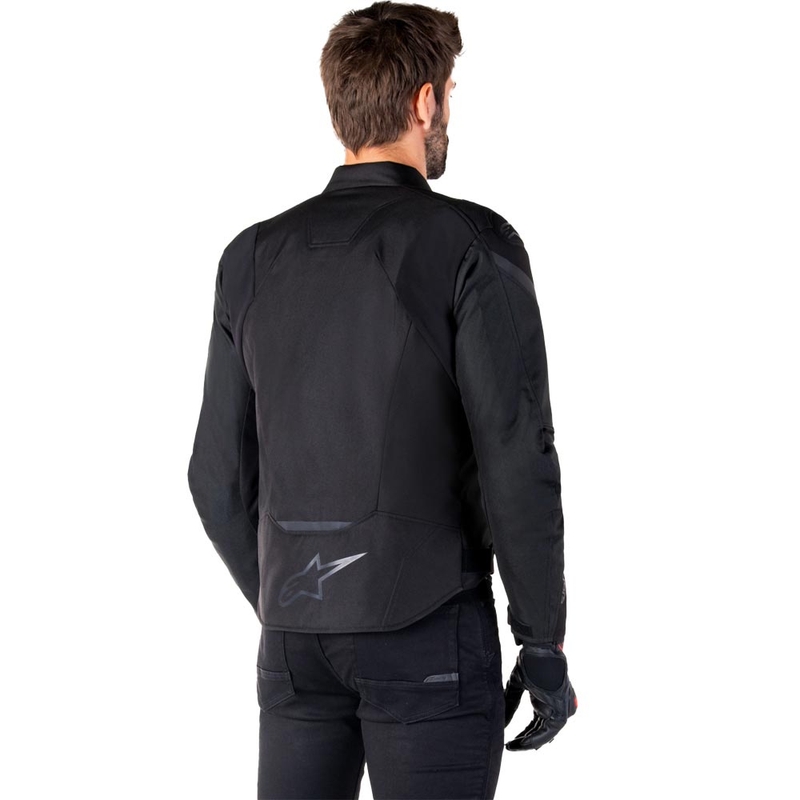 Giacca da moto impermeabile Alpinestars T-JAWS V4 nera-nera