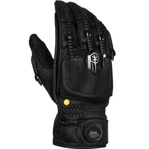 Guanti da moto Knox Hand Armour Handroid POD All Black Mk5 neri