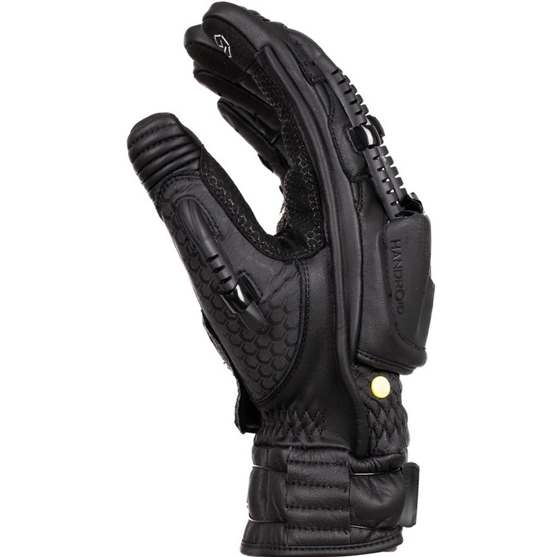 Guanti da moto Knox Hand Armour Handroid POD All Black Mk5 neri