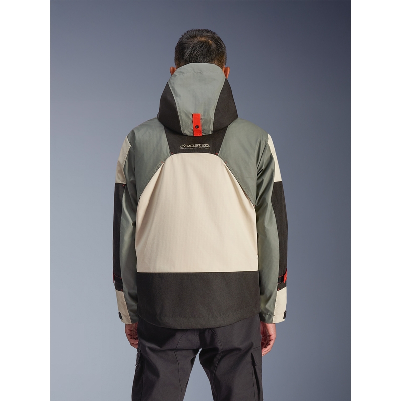 Giacca da moto impermeabile Alpinestars Mospher grigio-nera