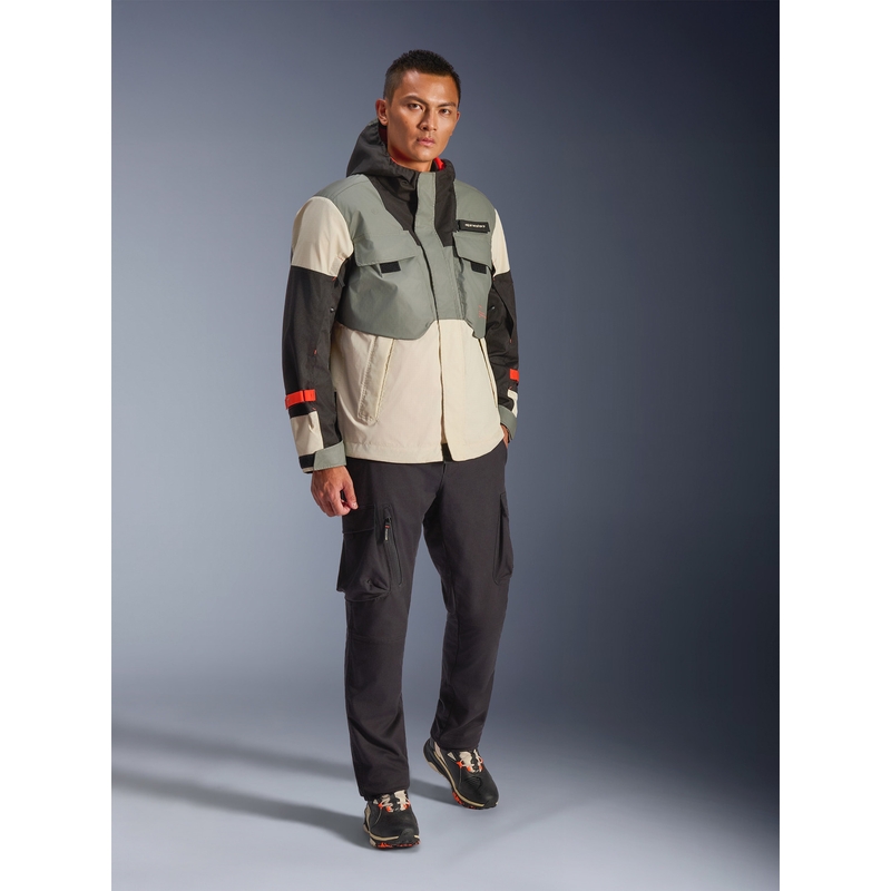 Giacca da moto impermeabile Alpinestars Mospher grigio-nera