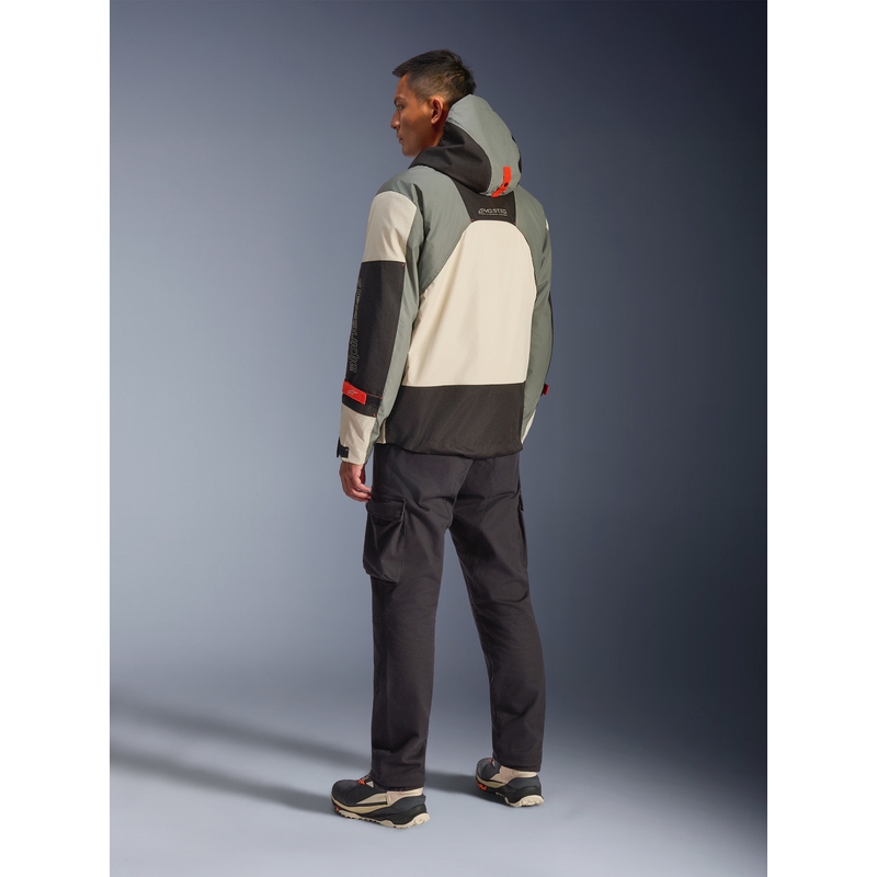 Giacca da moto impermeabile Alpinestars Mospher grigio-nera