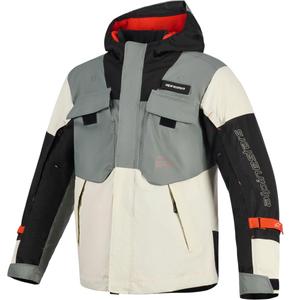 Giacca da moto impermeabile Alpinestars Mospher grigio-nera