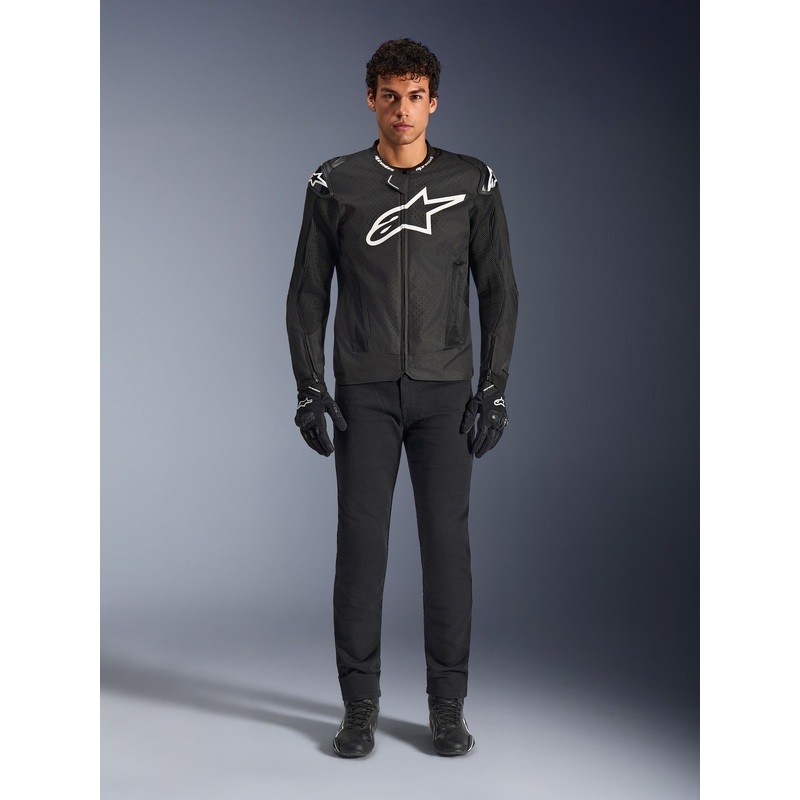 Giacca da moto Alpinestars T-GP AIR nera