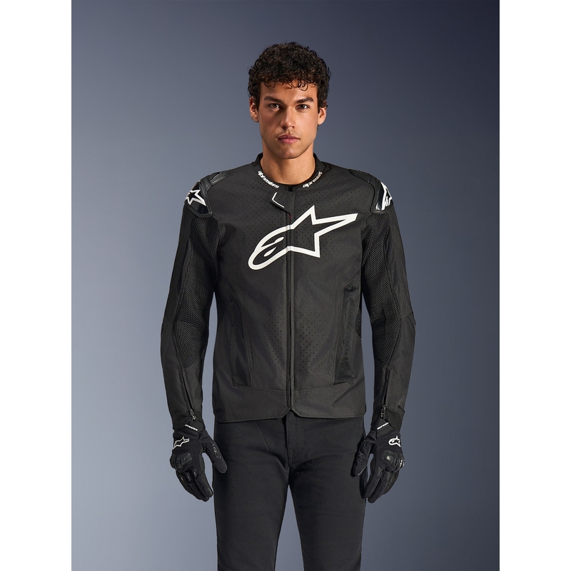 Giacca da moto Alpinestars T-GP AIR nera
