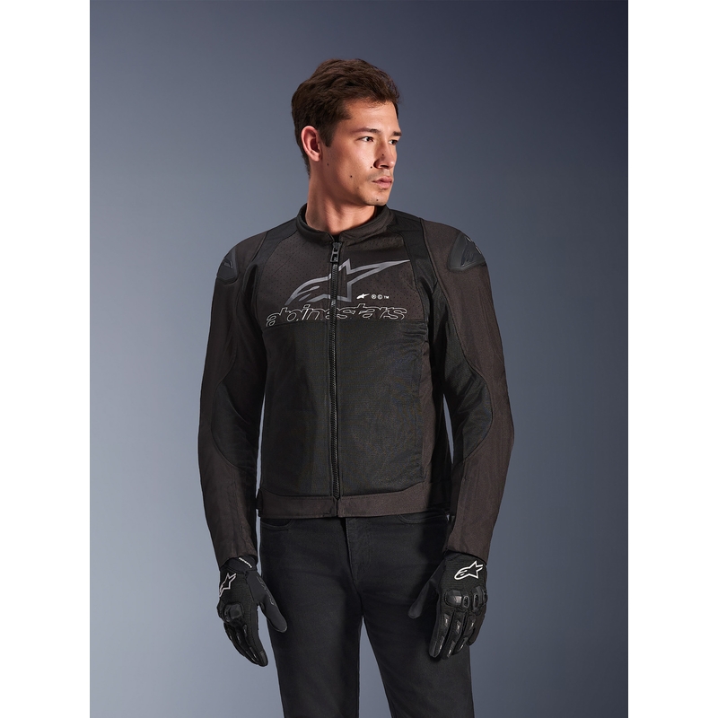 Giacca da moto Alpinestars SMX Air nero-antracite