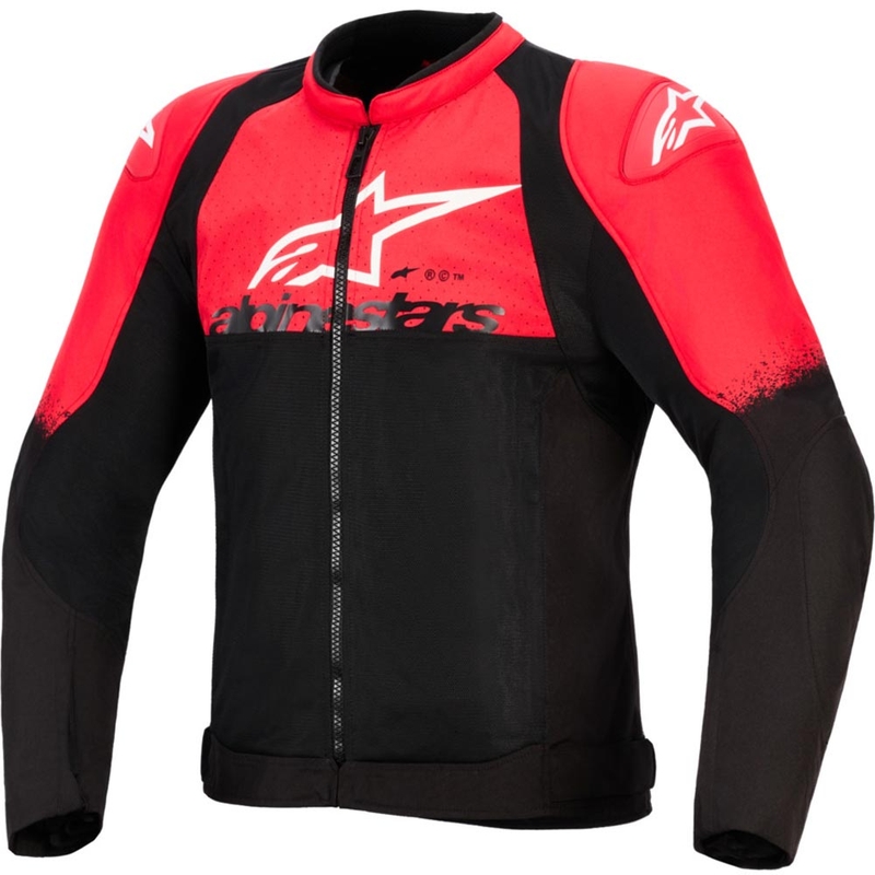 Giacca da moto Alpinestars SMX Air rosso-nero