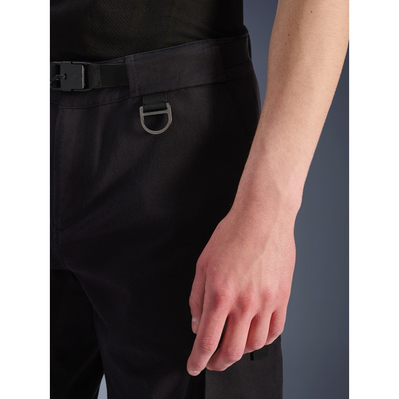 Pantaloni da moto cargo Alpinestars Flex-AST neri-neri