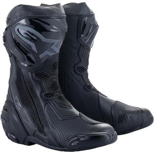 Stivali Moto Alpinestars Supertech R Nero-Nero
