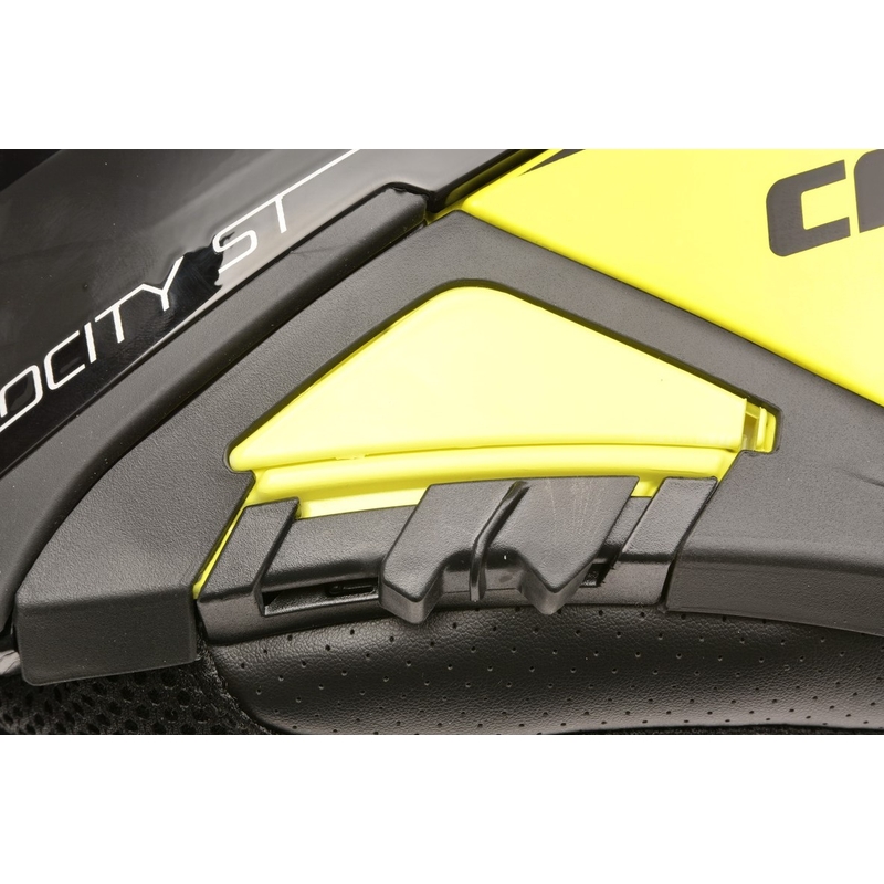 Casco Cassida Velocity ST 2.1 nero-giallo fluo ribaltabile