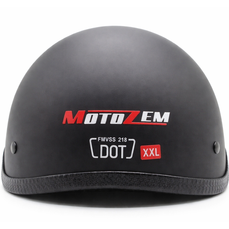 Casco aperto MotoZem nero