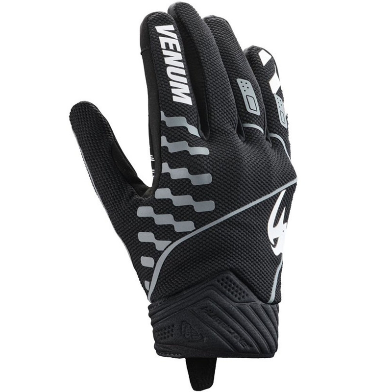 Guanti da moto IXON Venum Hurry neri-grigi-bianchi