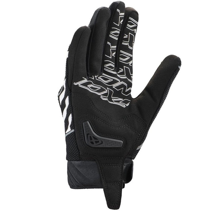 Guanti da moto IXON Venum Hurry neri-grigi-bianchi