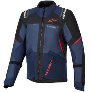 Giacca da moto Alpinestars Andes V4 Drystar Blu scuro-Blu-Nero