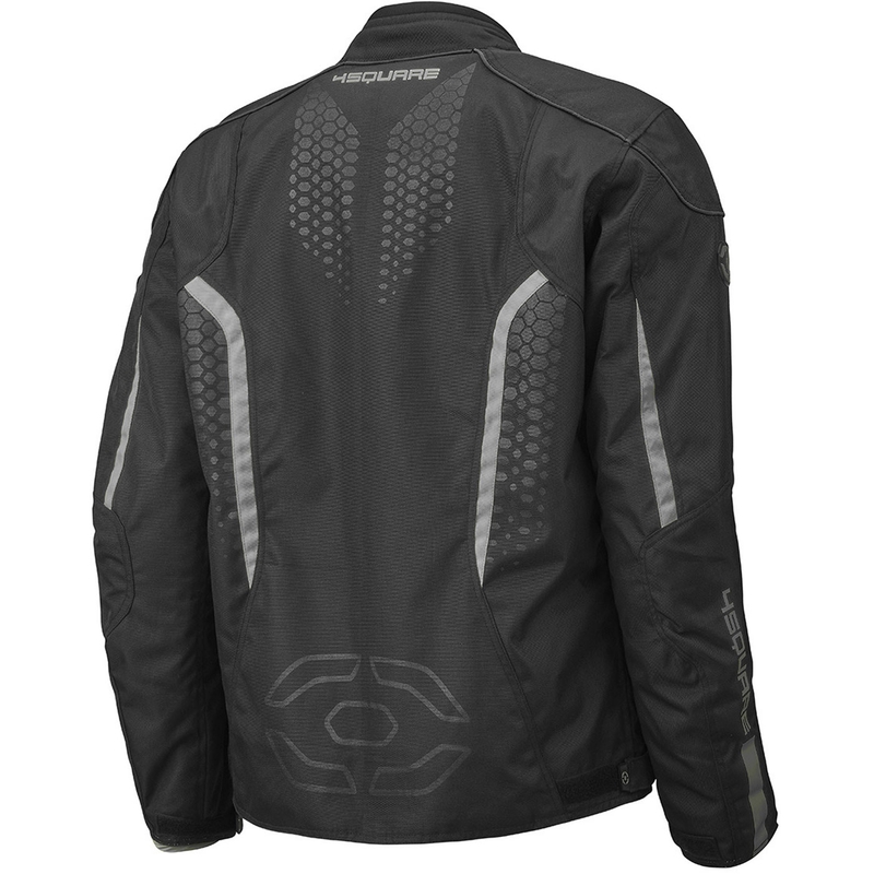 Giacca da moto 4SQUARE Sportster Dart nero-grigio
