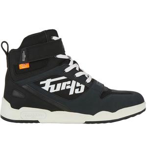 Stivali da moto Furygan Get Down bianchi e neri